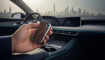 Wood Grain Key Fob Case for BYD: The Premium Shield for UAE Drivers
