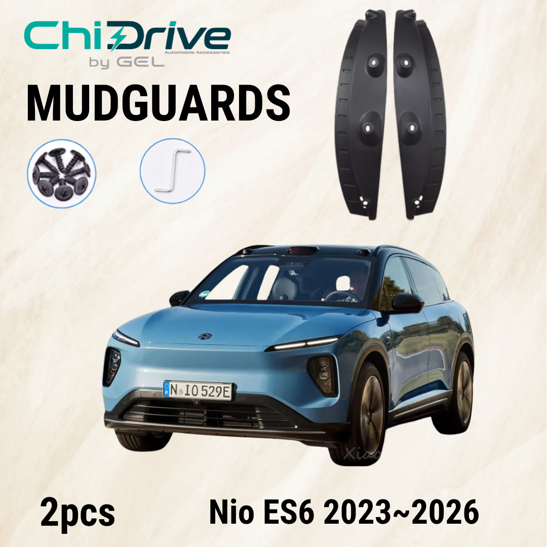 NIO EL6 — Rear Wheel Inner Mudguard Liner & Splash Protector, Set of 2 (2023–2026)