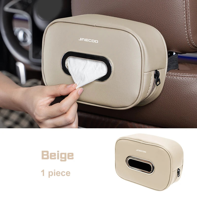 Premium Microfiber Leather Tissue Box for Chery Jaecoo J7 & J8