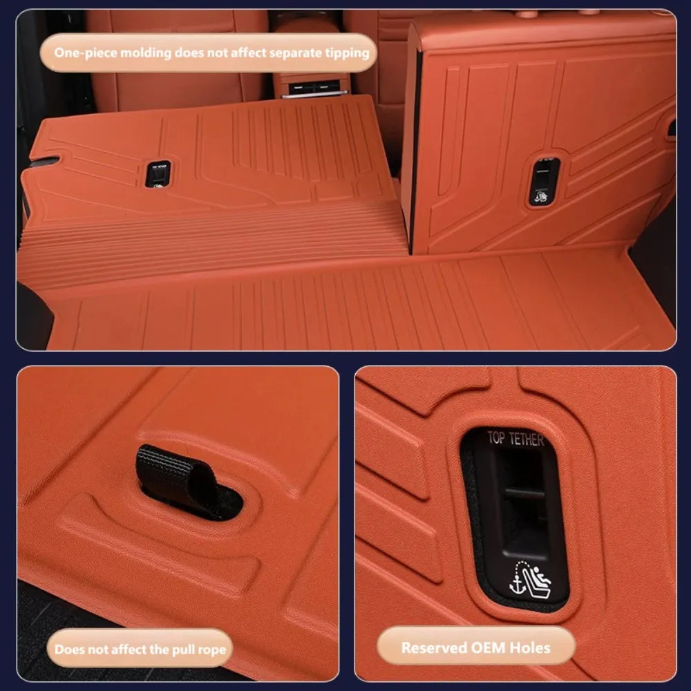 BYD Leopard Ti7 / Titanium 7 — Upgraded Pro+ TPE Full-Coverage Boot Mat & Cargo Tray (2025–2026)