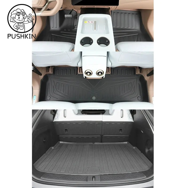 Avatr 07 — 3D TPE Floor Mats & Boot Mat Set, LHD (2025–2026)