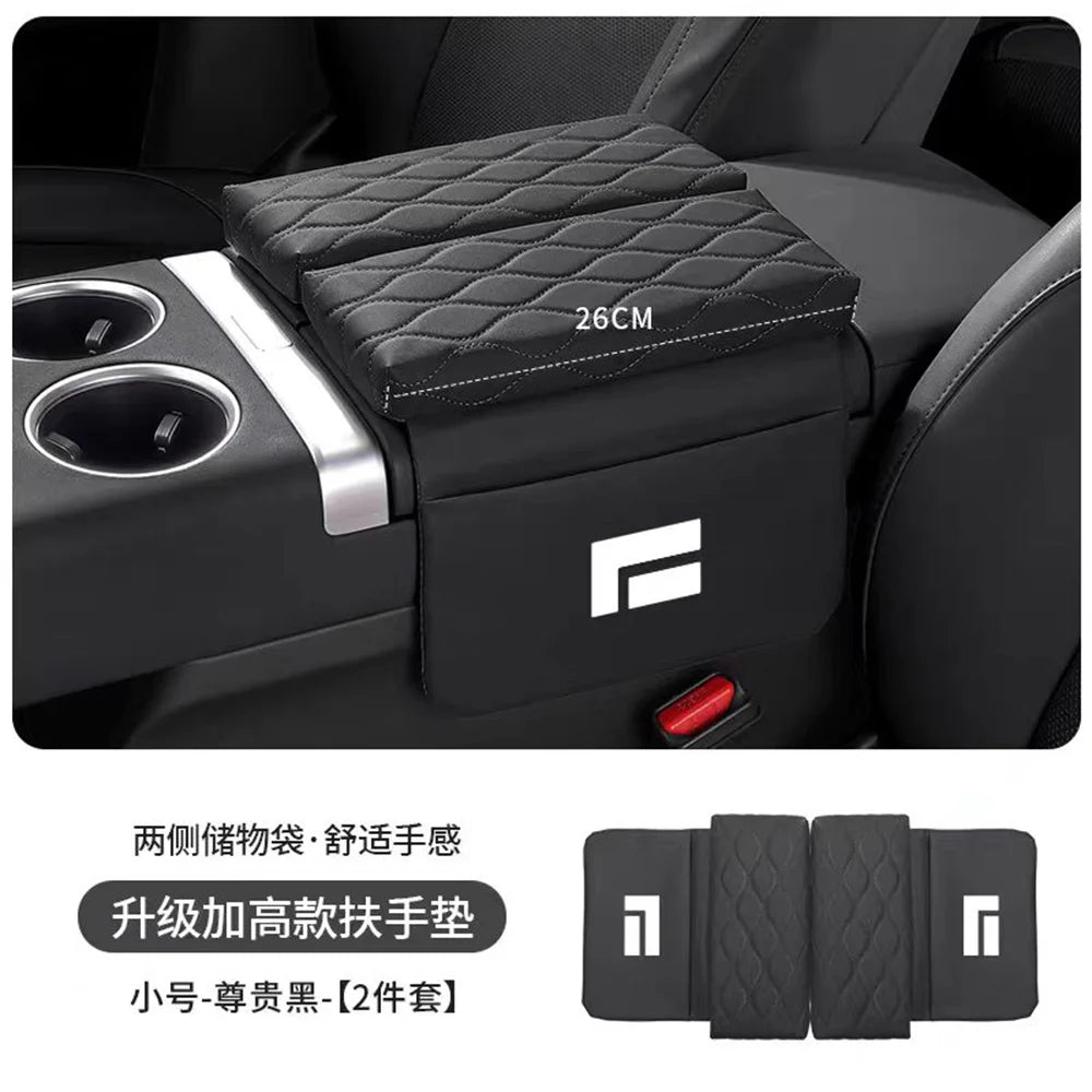 ROX ADAMAS — Double Door Armrest Box Height-Raising Pad & Storage Bag (2026)
