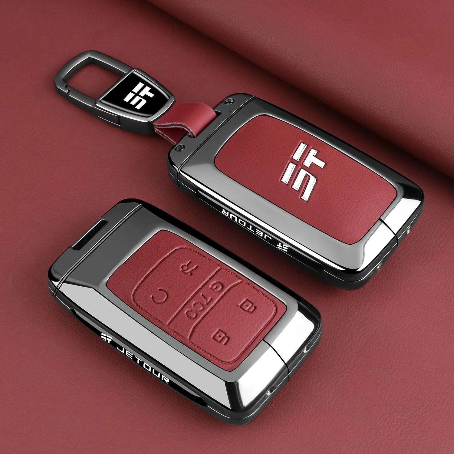 Jetour G700 — Zinc Alloy Key Fob Case & Keychain (2025–2026) | 12 Styles