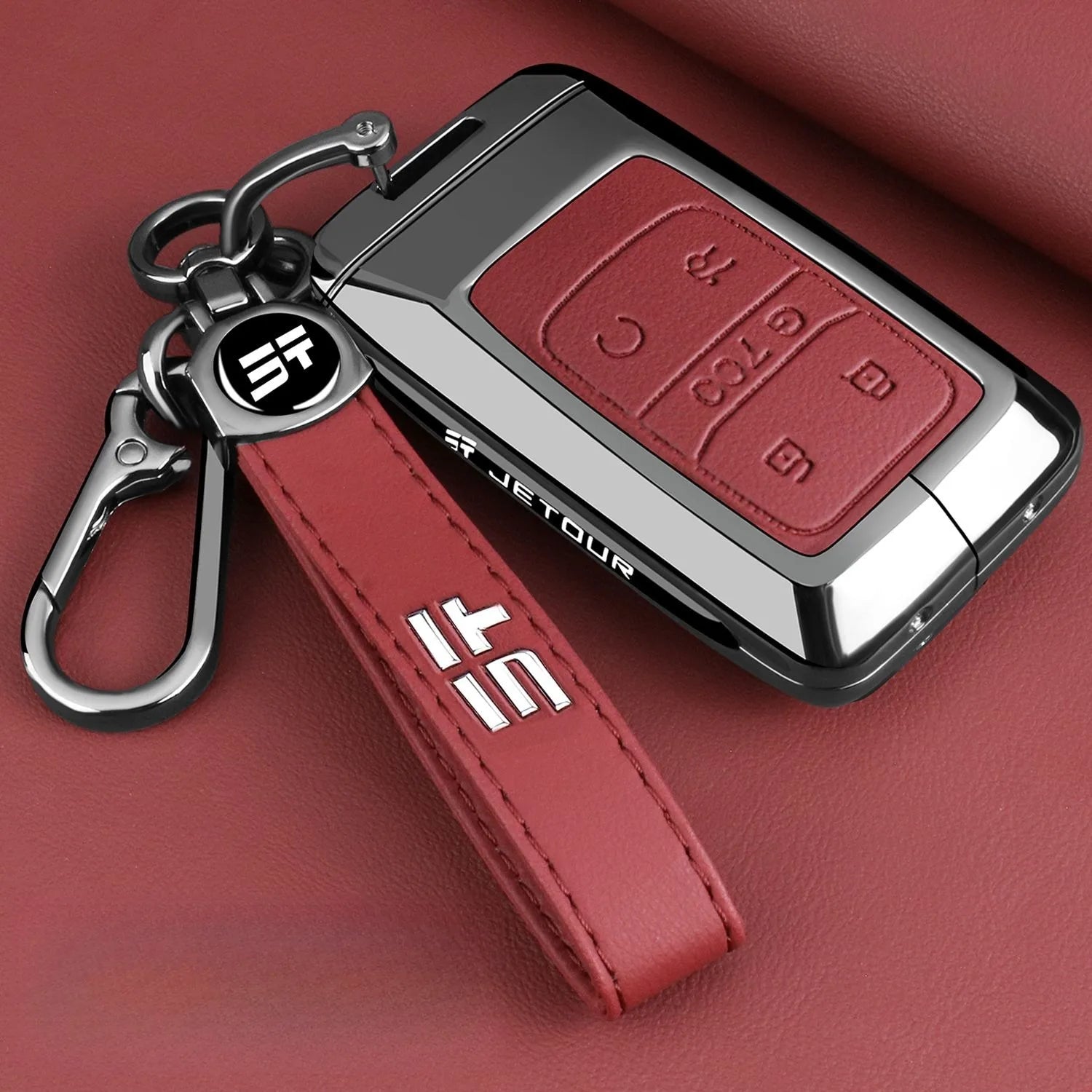 Jetour G700 — Zinc Alloy Key Fob Case & Keychain (2025–2026) | 12 Styles