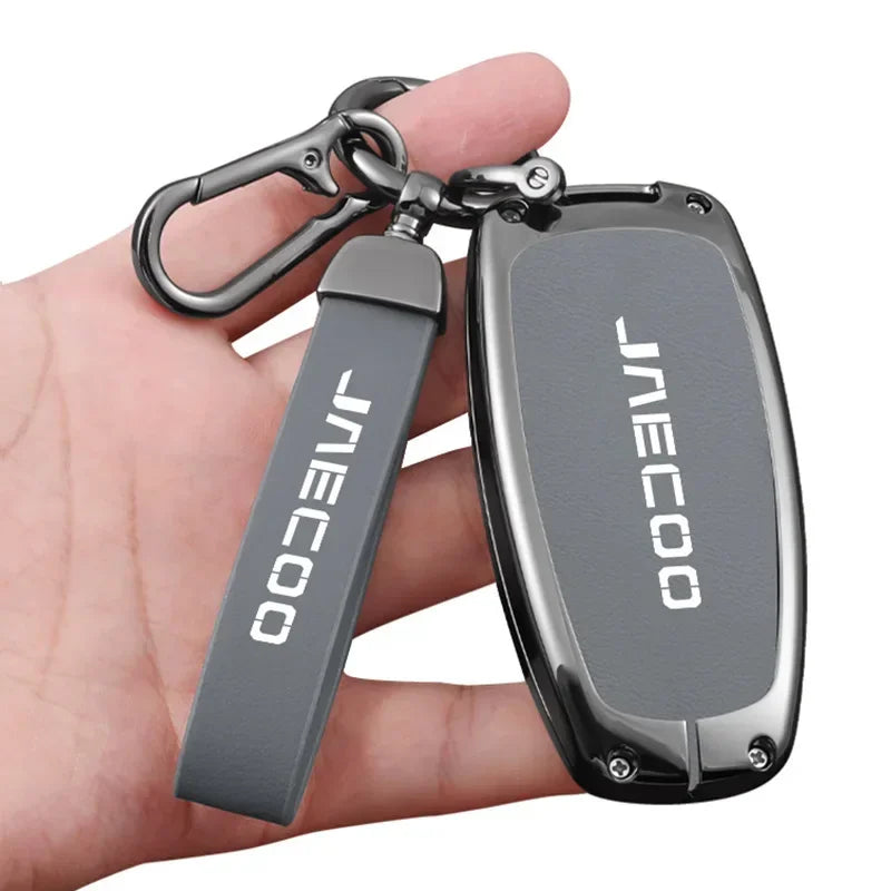 Jaecoo J7 — Galvanised Alloy Key Fob Case & Keychain Cover (2024–2025)