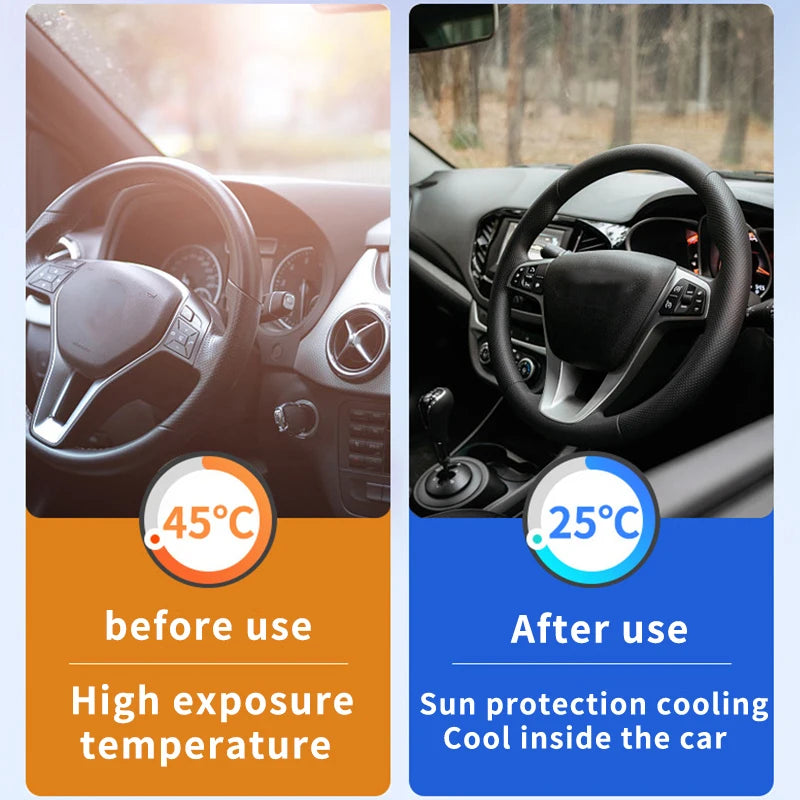 Car Sun Visor Front Windshield Sunshade – Heat Insulation | For Jetour Traveller / T2 (2023–2026)