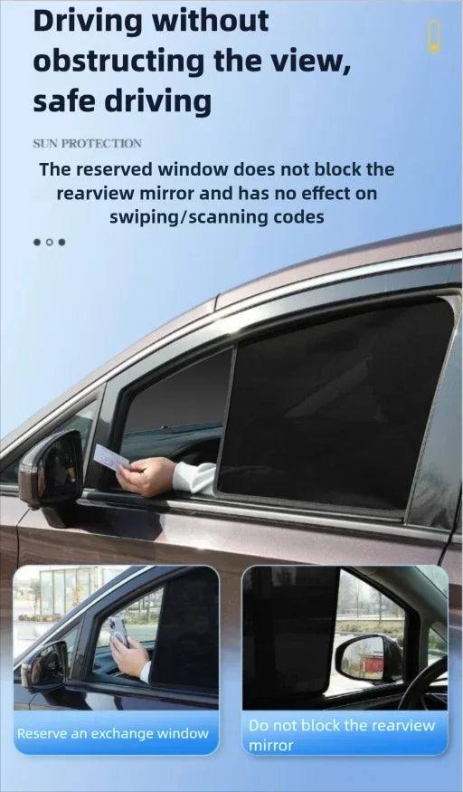 SunShade For WEY 03  2026 Curtains Window UV Protection Magnetic Visor Auto Parts Accessories