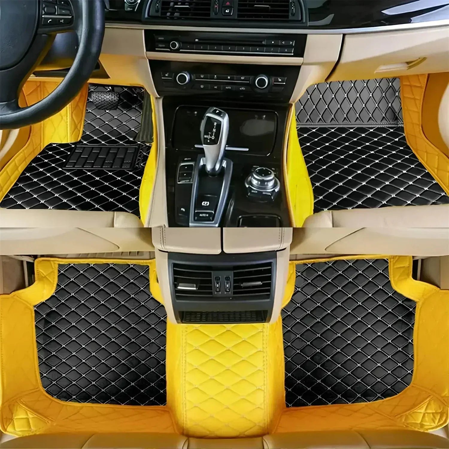 WEY 03 Leather Floor Mats