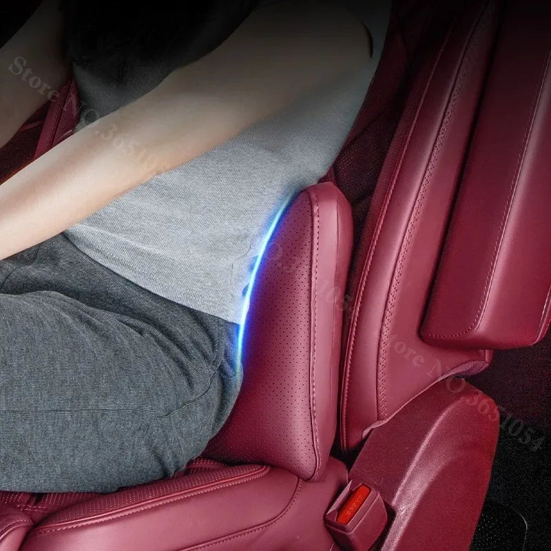 NIO EL8 — Mid-Row Leg Rest & Lumbar Support Cushion with Heightening Pad (2026)