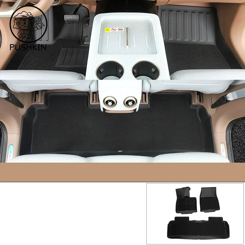 Avatr 07 — 3D TPE Floor Mats & Boot Mat Set, LHD (2025–2026)