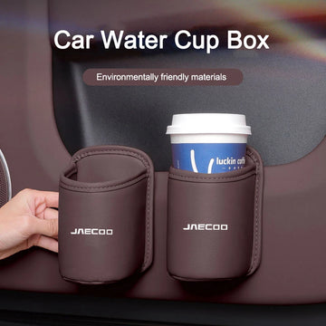 Jaecoo J7 / J8 / Chery Tiggo / Omoda 5 — Leather Door & Rear Seat Drink Holder & Cup Storage Rack