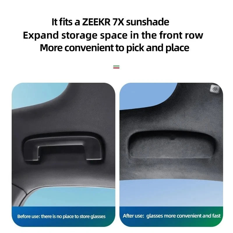 Zeekr Suede Glasses Holder