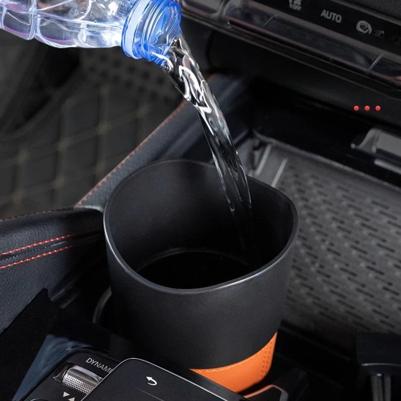 Universal Car Cup Holder Trash Can