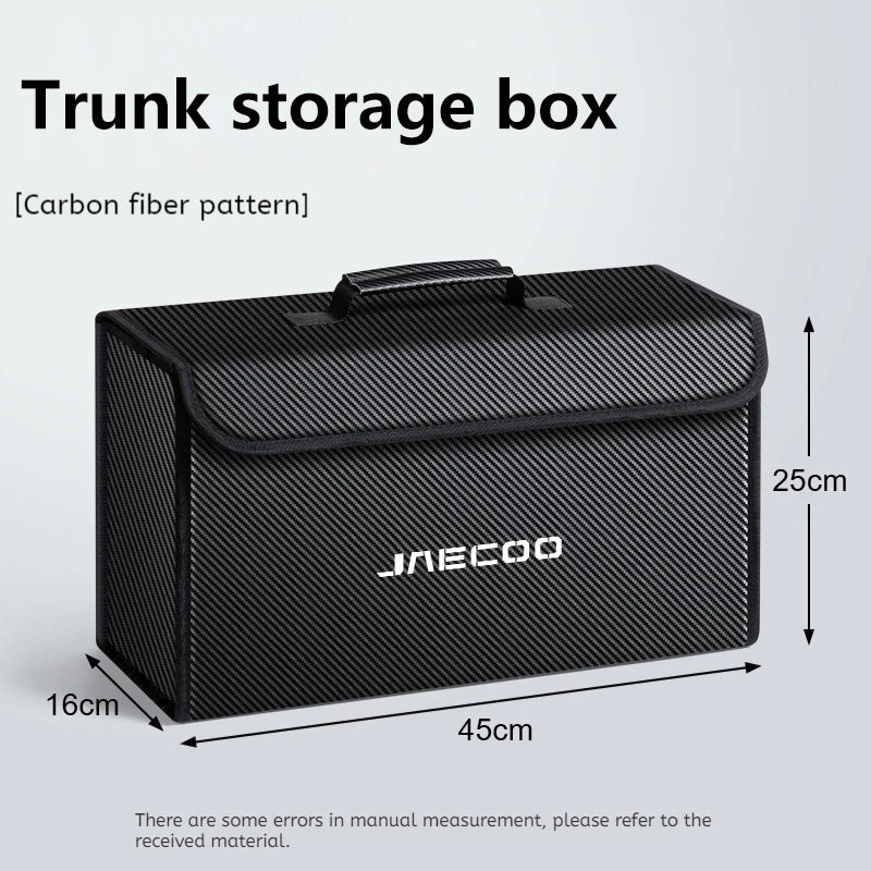 Jaecoo J5 / J7 / J8 — Foldable Boot Storage & Camping Organiser Box (2024–2026)