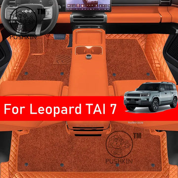 BYD Leopard TAI 7 / Titanium 7 — Automotive-Grade PU Leather Floor Mats (2025–2026)