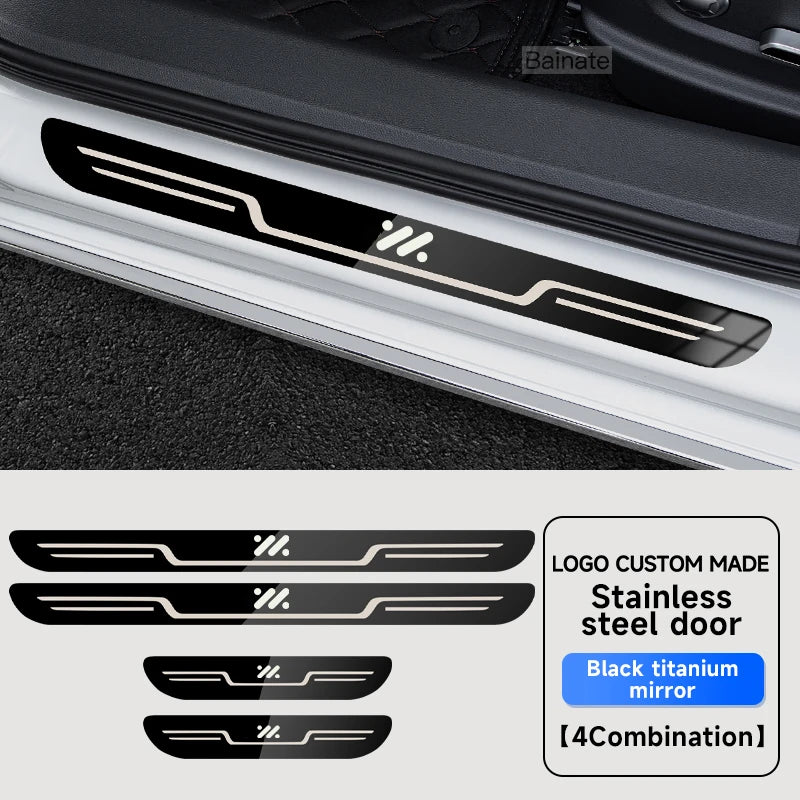 Universal Car Door Sill Protector Plates