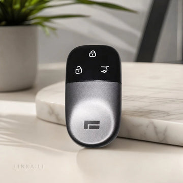 ROX ADAMAS — Zinc Alloy 3-Button Smart Key Fob Case & Keychain (2023–2026)