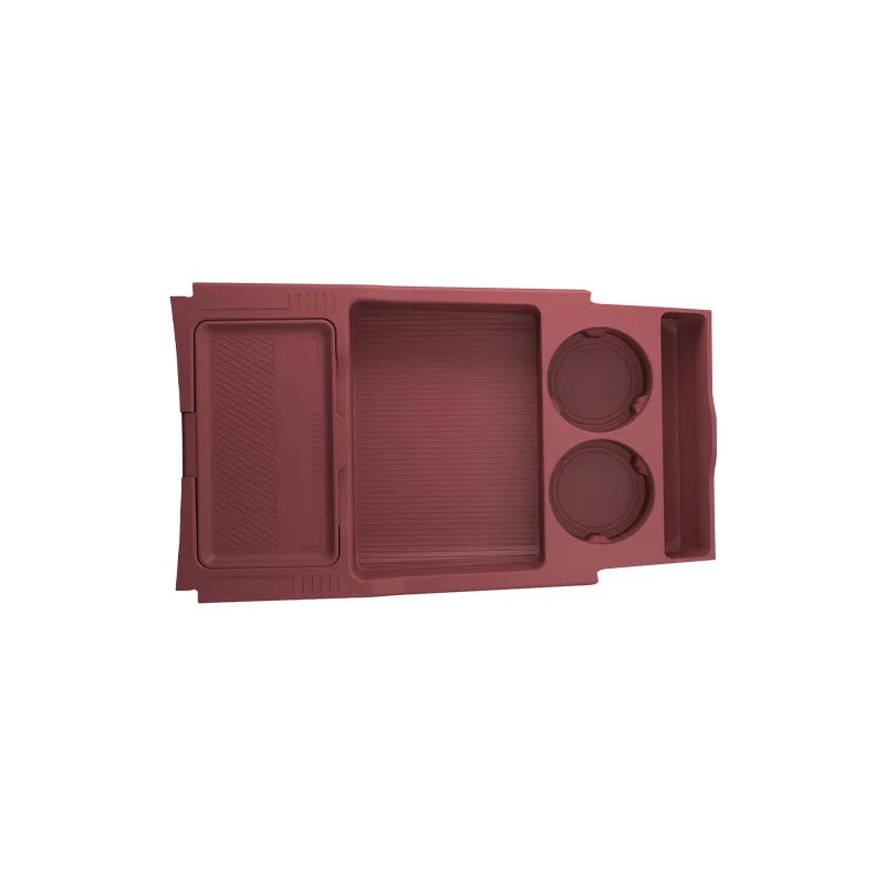 NIO EL8 — Dual-Layer Silicone Centre Console Storage & Glasses Organiser Tray (2026)
