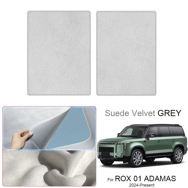 ROX 01 ADAMAS — Suede Electrostatic Sunroof Sunshade, UV & Heat Insulation