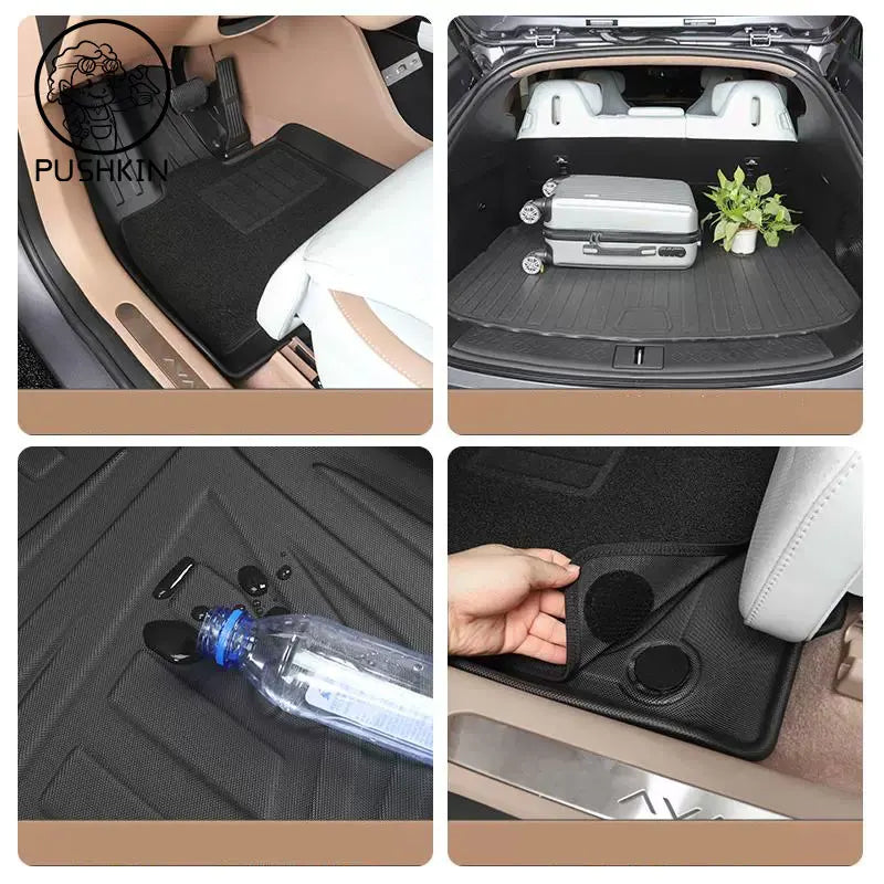 Avatr 07 — 3D TPE Floor Mats & Boot Mat Set, LHD (2025–2026)