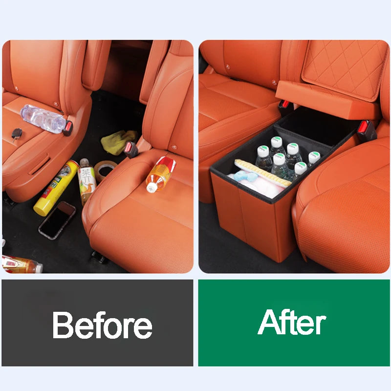 ROX 01 / Polestone 01 — Rear Seat Armrest Storage Box & Boot Organiser