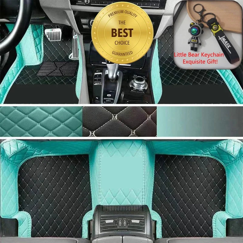 ROX ADAMAS — Custom-Fit PU Leather Luxury Floor Mats, LHD & RHD, All-Weather (2025–2026)