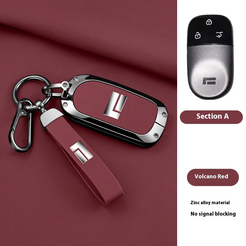 ROX 01 — Zinc Alloy & Leather Key Fob Case & Keychain (2023–2025)
