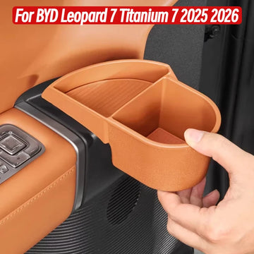 BYD Leopard 7 / Titanium 7 — Front Door Handle Storage Box & Armrest Organiser, Set of 2 (2025–2026)