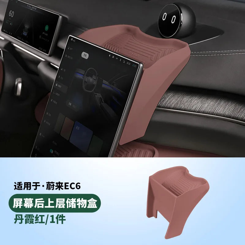 NIO EL6 / EC6 — Behind-Screen Centre Console Storage Box & Organiser Tray (2023–2025)