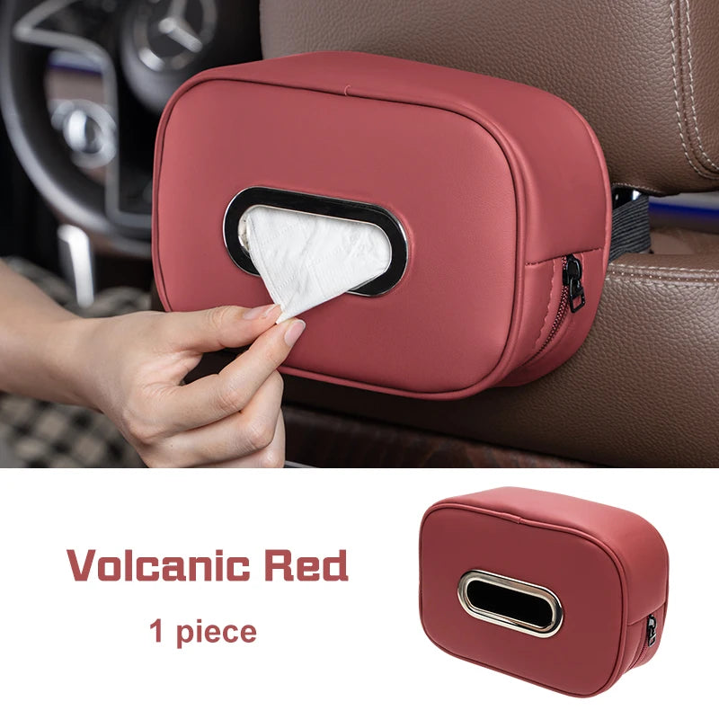 Premium Microfiber Leather Tissue Box for Chery Jaecoo J7 & J8