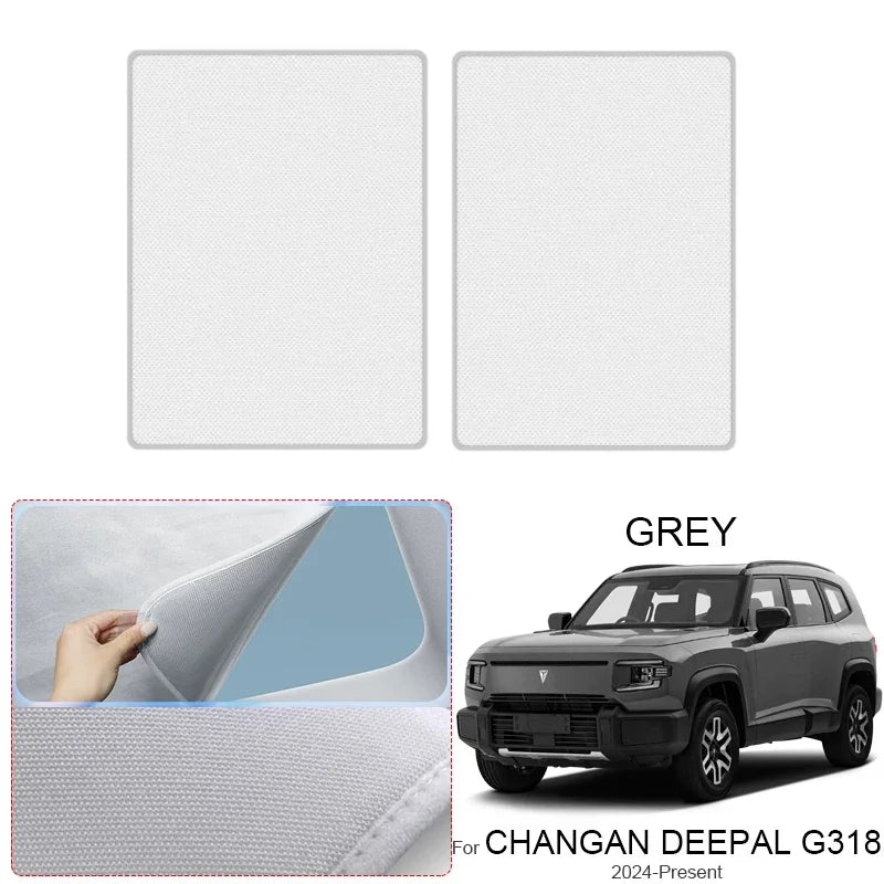 DEEPAL G318 — Suede Electrostatic Sunroof Sunshade, UV & Heat Insulation (2024–2026)