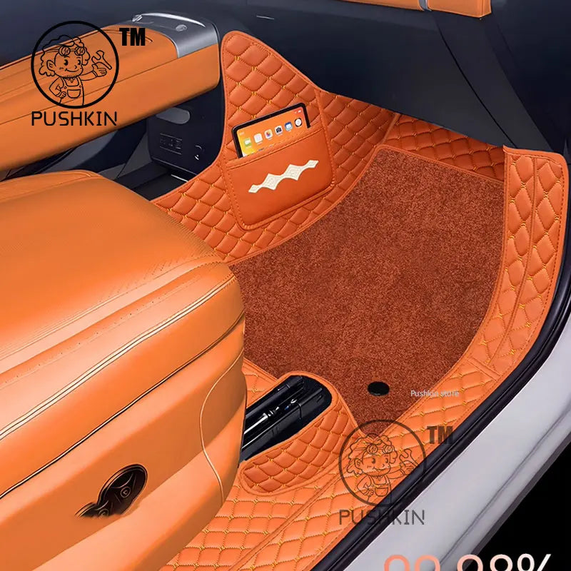 BYD Leopard TAI 7 / Titanium 7 — Automotive-Grade PU Leather Floor Mats (2025–2026)