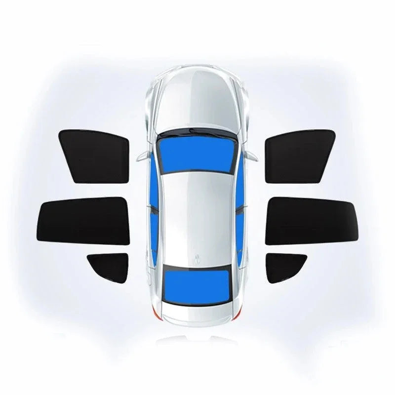 Jetour T2 Traveller PRO — Custom Magnetic Window Sunshades (2023–2025)