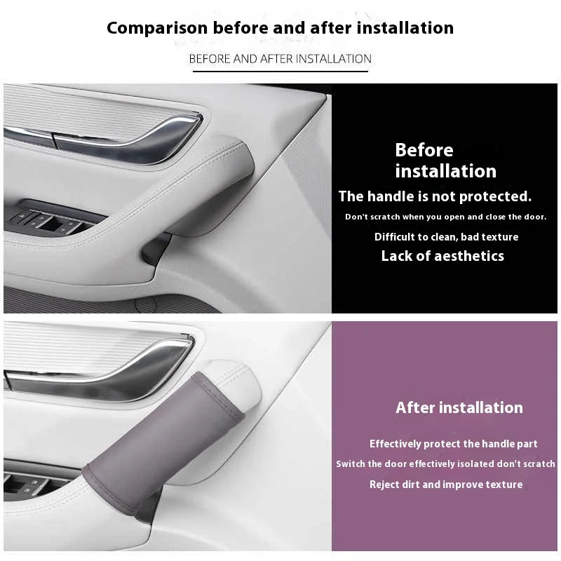 BYD Song Plus DMI / Seal U / Sealion 6 — Door Handle Protective Cover & Interior Door Pull Pad