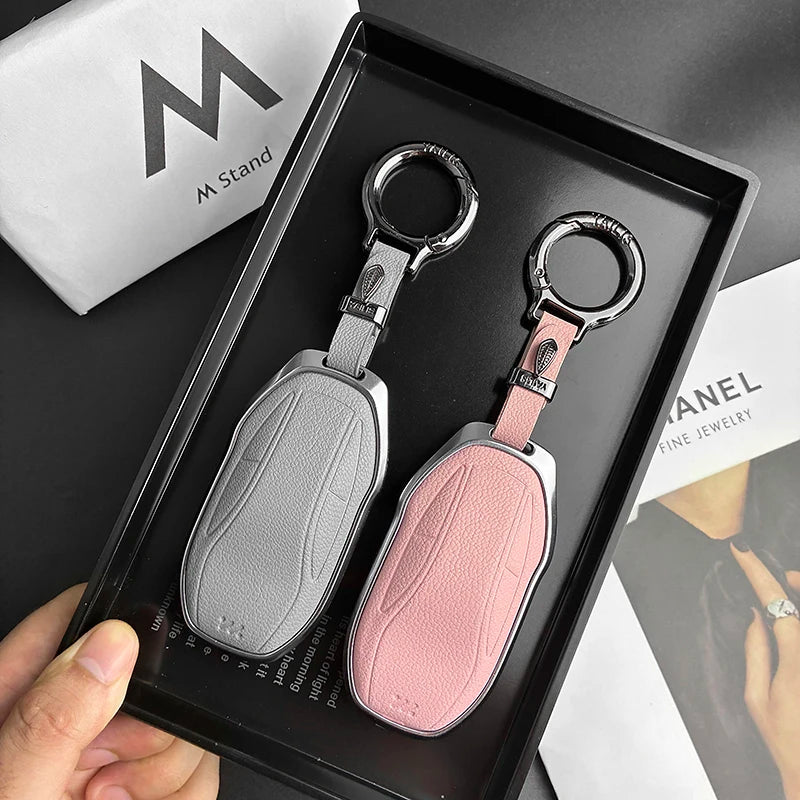 Metal Key Case & Keychain Set – Remote Control Protective Cover | For iM LS6 / L6 / L7 / LS7 / LS9