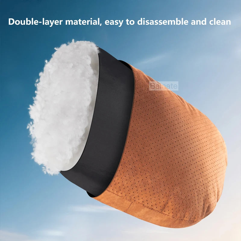 DEEPAL S05 / S07 / S7 / SL03 / G318 — Artificial Leather Neck Headrest & Lumbar Support Cushion Se