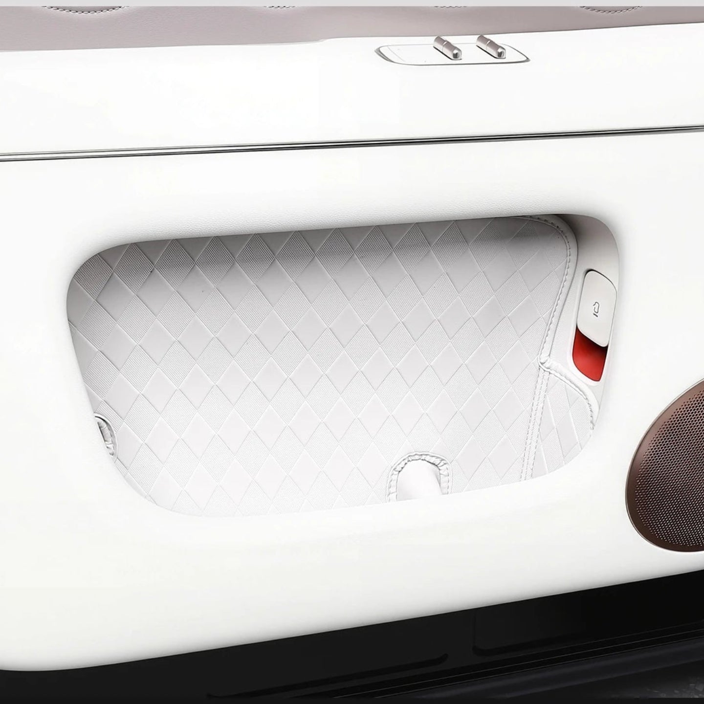 iM LS9 2026 — Leather Door Storage Slot Mats & Cup Holder Liners