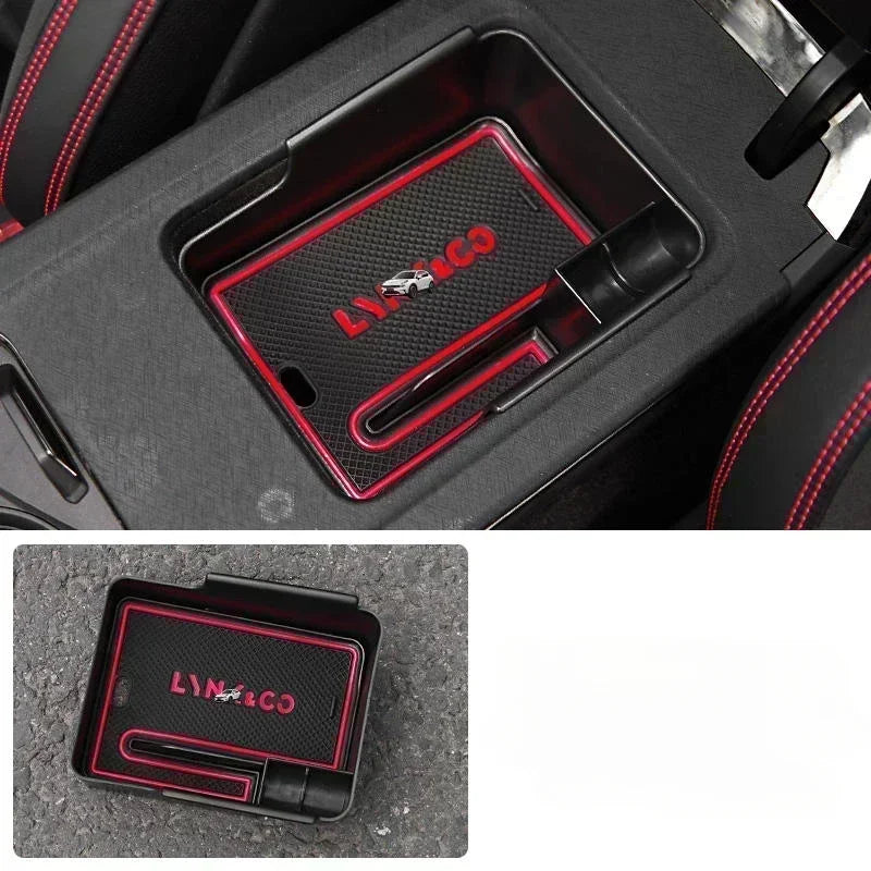 Lynk & Co 01 / 05 — Centre Console Armrest Storage Box Organiser