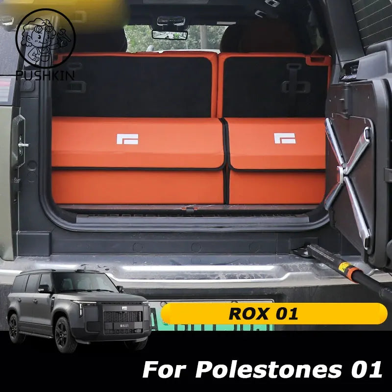 ROX 01 / ROX ADAMAS — PU Boot Storage Box & Trunk Organiser (2024–2026)