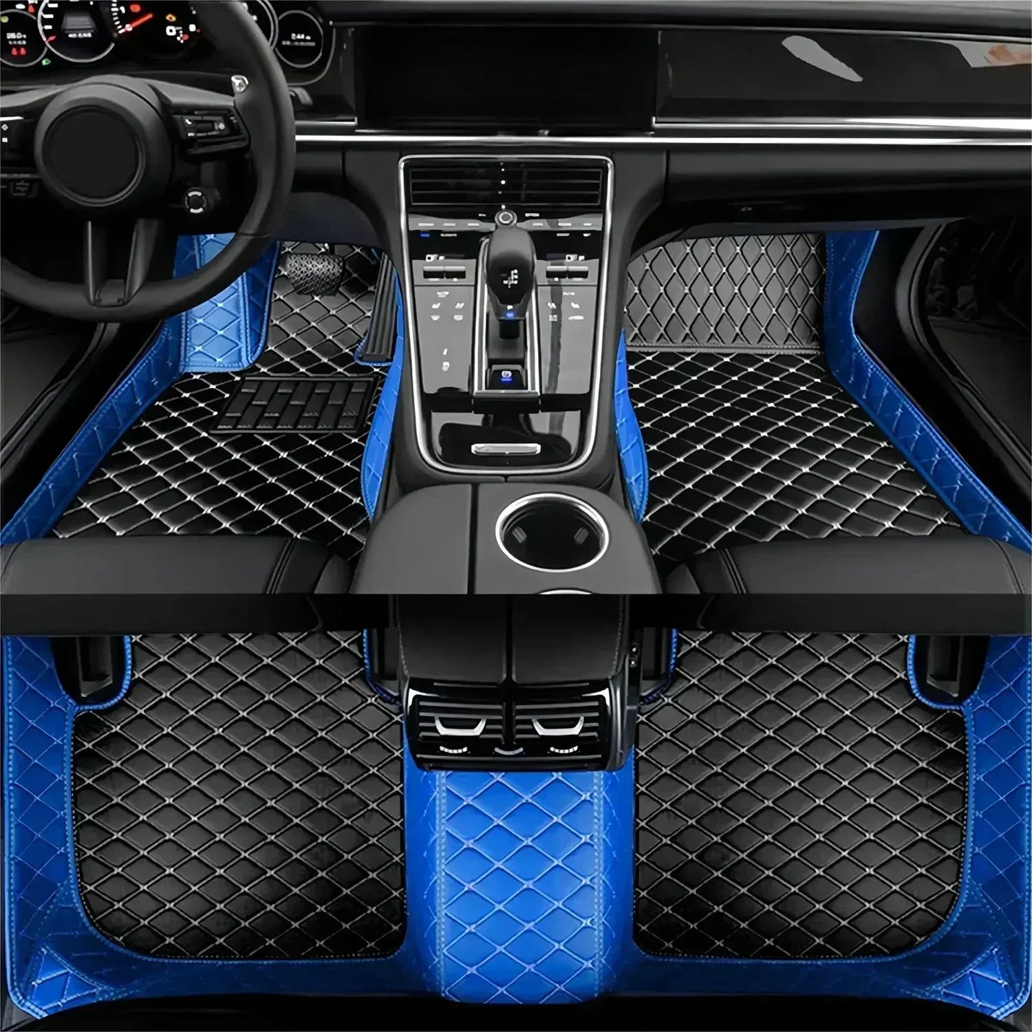 WEY 03 Leather Floor Mats