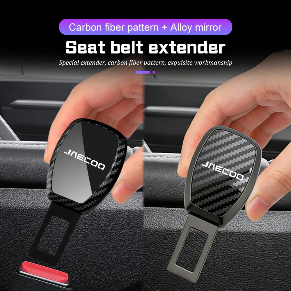 Jaecoo J5 / J6 / J7 / J8 — Zinc Alloy Seat Belt Extender Buckle Clip (2024–2026)