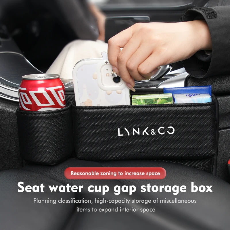 Lynk & Co — Seat Gap Multifunctional Storage Box & Cup Holder (01 / 02 / 03 / 04 / 05 / 06 / 07 / 08 / 09)