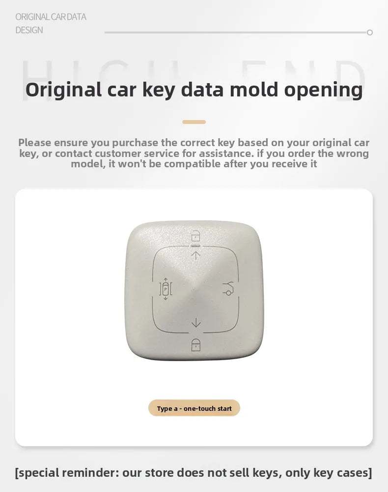 Zeekr 001 / 007 / 009 / X — Zinc Alloy Key Fob & Smart Card Protective Case | 12 Styles