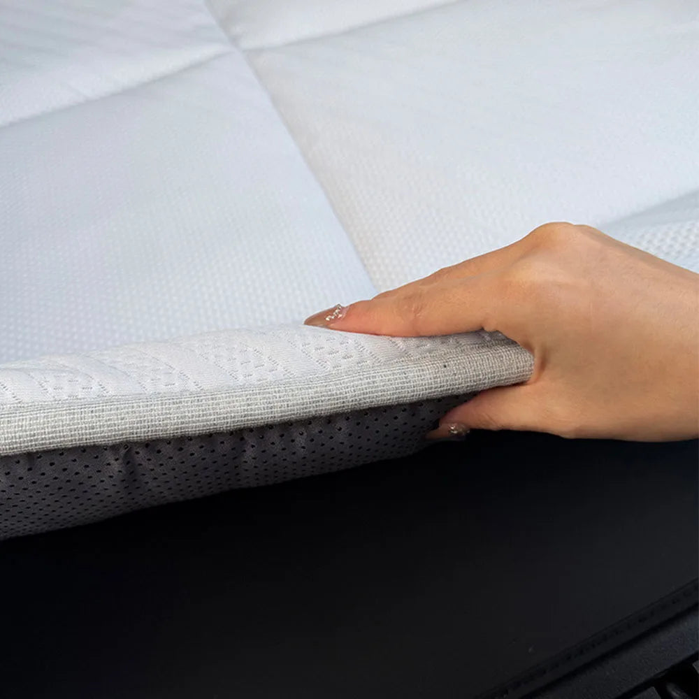 ROX ADAMAS — Custom-Fit Car Travel Bed & Camping Mattress, Non-Inflatable Boot Sleep Mat