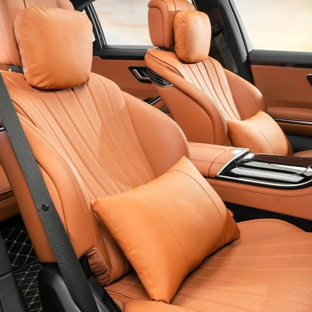 BYD Tang L / Sealion 8 — Suede Neck Support Headrest Pillow (2025–2026)