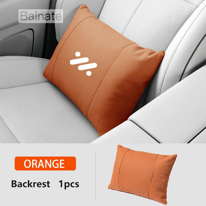 IM Suede Neck & Lumbar Pillow