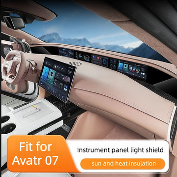 Avatr 07 — Leather Dashboard Sunshade & Heat Insulation Pad (2024–2026)