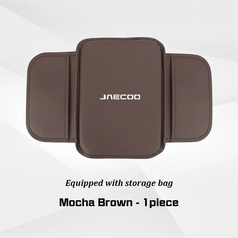Jaecoo J7 / J8 / Chery Tiggo — PU Leather Armrest Console Cushion & Storage Pad