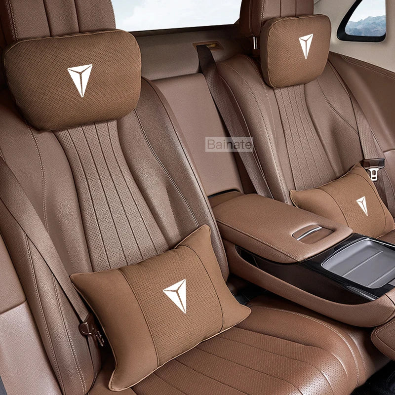 DEEPAL S05 / S07 / S7 / SL03 / G318 — Artificial Leather Neck Headrest & Lumbar Support Cushion Se