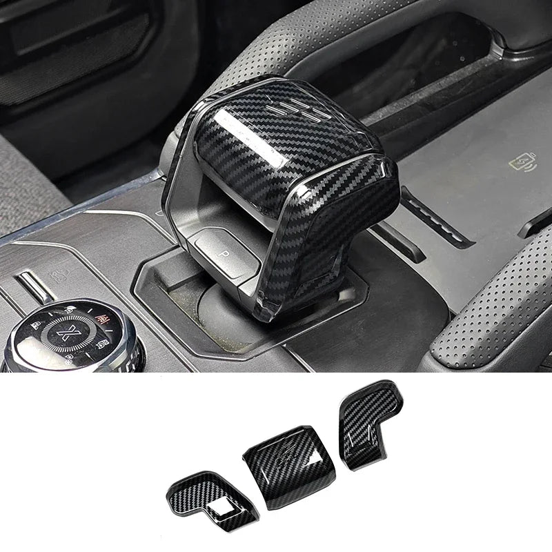 Jetour T2 Traveller — Carbon Fibre Pattern Interior Trim Stickers & Frame Kit
